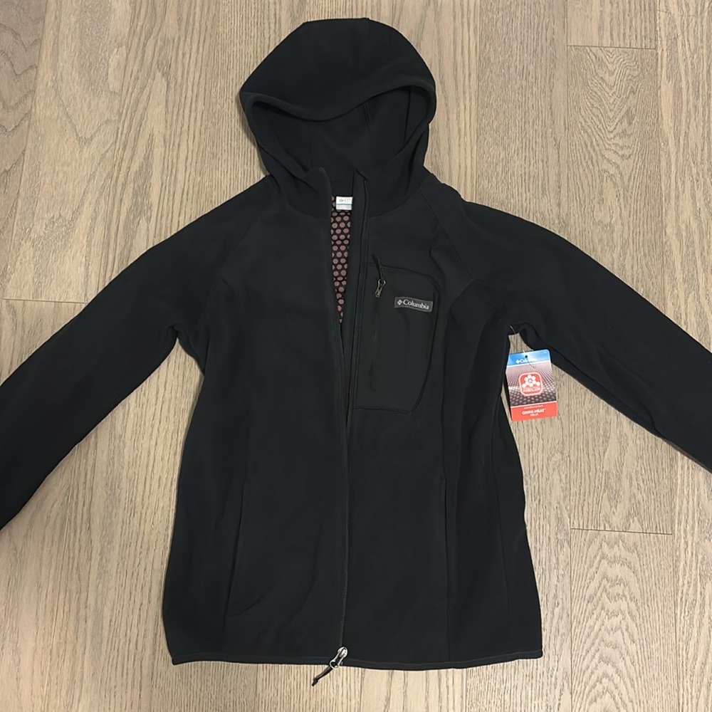 Columbia Women's Outdoor Tracks Hooded Full Zip jacket BRAND NEW